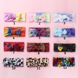 Bentita lata multicolora pentru fetite (Marime Disponibila: 0-12 luni, Model: 8)