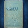 Manual Geometrie Clasa VIII Cezar Cosnita 1957 - Carte Matematica Veche