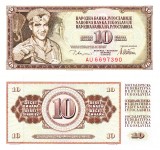 Yugoslavia 10 Dinara 1978 P-82c UNC