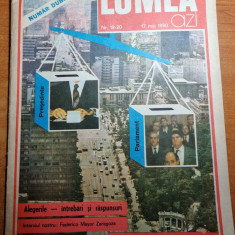 revista lumea 17 mai 1990-alegerile din romania