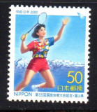 JAPONIA 2000, Sport, serie neuzata, MNH, Nestampilat
