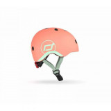 Casca de protectie pentru copii, Led Peach, Scoot &amp; Ride