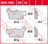 Placute frana spate Beta RR Kawasaki KX KXF Suzuki RM-Z Yamaha YZF, Trw