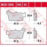 Placute frana spate Beta RR Kawasaki KX KXF Suzuki RM-Z Yamaha YZF