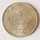 ITALIA 1000 1 000 LIRE 1970 ARGINT ZEITA CONCORDIA 14,6 GRAME/835 XF AUNC ( CITITI VA ROG DESCRIEREA ENUNTUL )
