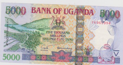 3000 SILING 2005 UGANDA / UNC foto