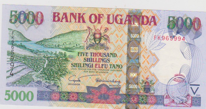 3000 SILING 2005 UGANDA / UNC