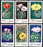 C2298 - Germania DDR 1974 - Flori 6v.neuzat,perfecta stare,MNH, Nestampilat