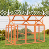 Cutie de miscare maro 141x94x104 cm lemn masiv de pin GartenMobel Dekor, vidaXL