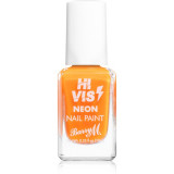 Barry M Hi Vis Neon lac de unghii culoare Outrageous Orange 10 ml