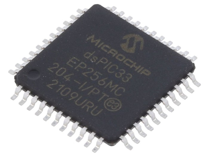 Microcontroler dsPIC 256kB SRAM TQFP44