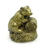 Statueta feng shui sobolan cu monede chinezesti - mic, Stonemania Bijou