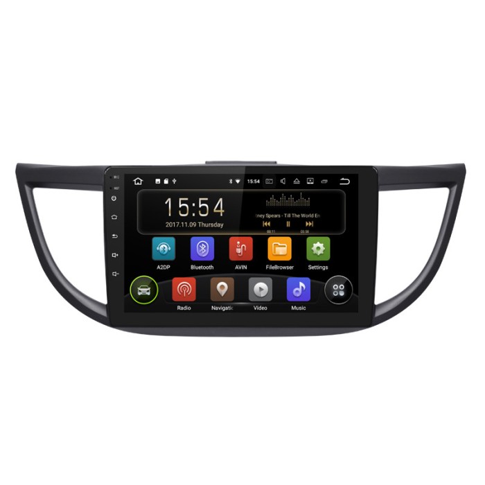 Navigatie Auto Multimedia cu GPS Android Honda CRV (2012 - 2017), Display 10.1 &quot;, 2GB RAM + 16GB ROM, Internet, 4G, Aplicatii, Waze, Wi-Fi, USB, Bluet