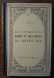 G. Paris - Recits extraits des poetes et prosateurs du moyen age