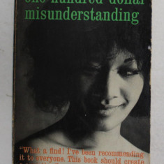 ONE HUNDRED DOLLAR MISUNDERSTANDING - a novel by ROBERT GOVER , 1961