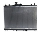 Radiator racire Nissan Tiida, 09.2007-, motor 1.6, 81 kw; 1.8, 93/94 kw, benzina, cutie manuala, cu/fara AC, 598x380x16 mm, aluminiu brazat/plastic,, Rapid