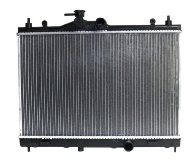 Radiator racire Nissan Tiida, 09.2007-, motor 1.6, 81 kw; 1.8, 93/94 kw, benzina, cutie manuala, cu/fara AC, 598x380x16 mm, aluminiu brazat/plastic, foto