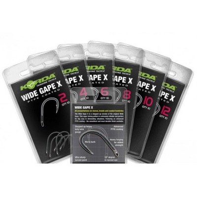 Carlige KORDA WIDE GAPE X NR.8 10BUC/PLIC foto