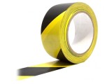 Bandă Avertizare Autoadezivă 33m x 50mm Galben/Negru