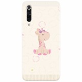 Husa silicon pentru Xiaomi Mi 9, Giraffe Cute