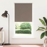 VidaXL Jaluzea cu role opace cafea 100x230 cm lățime țesătură 95,7 cm