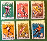 TIMBRE ROMANIA MNH LP1336/1994 - J.O. de Iarnă LILLEHAMMER -Serie simplă