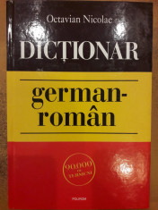 Dictionar german roman foto