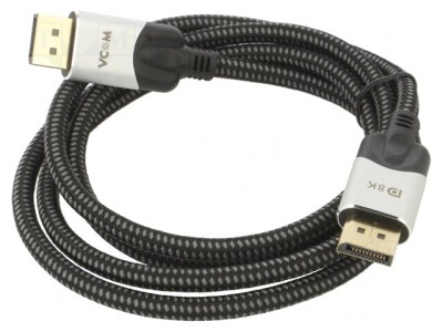 Cablu DisplayPort 1.4 HDCP 2.2 1.5m Negru foto