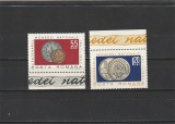ROMANIA 1967 LP 646 CENTENARUL MONEDEI NATIONALE SERIE MNH