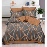 Cumpara ieftin Lenjerie de Pat, Bumbac Finet, 6 Piese, Pat Dublu - SIPRR60-397