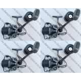 SET 4 Mulinete Feeder si Crap PRO FL CHASER LA5000 tambur Long Cast