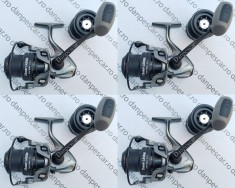 SET 4 Mulinete Feeder si Crap PRO FL CHASER LA5000 tambur Long Cast
