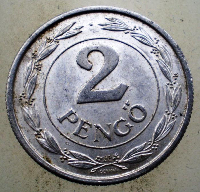 1.596 UNGARIA WWII 2 PENGO 1943