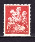 ✅ (S41) Germania Reich 1943 - 10 ani ajutorul de iarna ,serie Mi.859,MNH