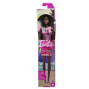 BARBIE PAPUSA CLASICA BRUNETA CU ROCHITA ROZ CU IMPRIMEU BARBIE SuperHeroes ToysZone, Mattel