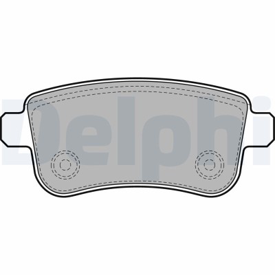 DELPHI LP2153 set placute frana,frana disc foto