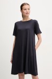 Jack Wolfskin rochie sport Travel culoarea portocaliu, mini, oversize
