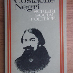 Costache Negri - Scrieri social politice