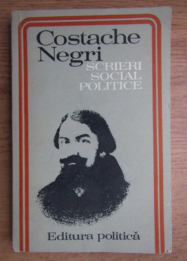 Costache Negri - Scrieri social politice