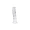 Realiste simple - Loving Joy 15 cm Dildo Transparent Aspect Realist Membru cu Vene in Relief Ventuza de Suctiune