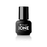 Top lac gel de unghii, Silcare, cu efuziune &ndash; Base One Finish, 15g