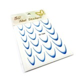 Autocolant pentru unghii French Nail Stickers 5D, SD-1928
