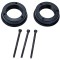 Set adaptoare ax pedalier cadru bicicleta motorizata