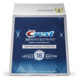 20 Plicuri, Benzi Crest 3D White Professional Effects, 10% concentratie, tratament pentru albirea di