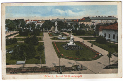 1918 - Braila, parcul Sf.Arhangheli (jud.Braila) foto