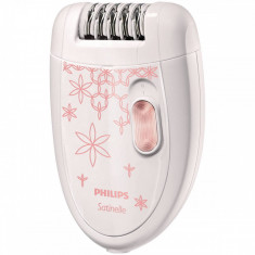 Epilator Philips HP6420/00 Satinelle 2 viteze Alb / Roz foto