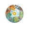 Puzzle anotimpuri cu lumini led Hape 16 piese