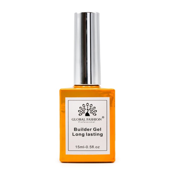 Gel pentru modelare Builder Gel Long Lasting, 15 ml, transparent