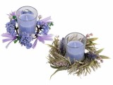 Cumpara ieftin Set 2 lumanari parfum Lavanda &Oslash; 11 cm x 7 H