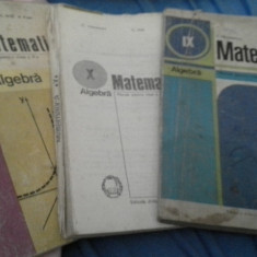 MATEMATICA ALGEBRA DE C.NASTASESCU,C.NITA,GH.RIZESCU 3 VOLUME